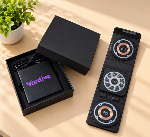 Vantive 3-in-1 Foldable Wireless Charging Station